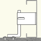 hold down brackets for metal forming