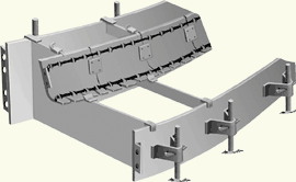 Radius curb and gutter form set up