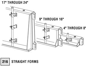 Straight forms - illustration