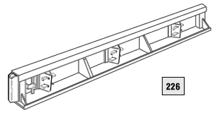 Light duty paving form - illustration