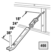 Adjustable hook braces - illustration