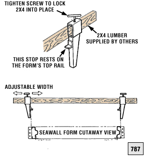 Standard connector bolt  and heavy duty connector bolt - illustration