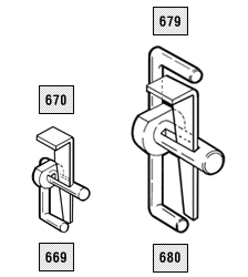 Standard connector bolt and heavy duty connector bolt - illustration