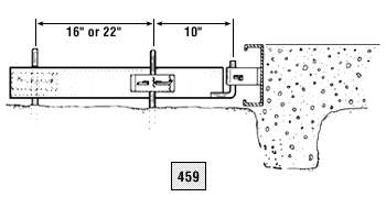 Swivel type extension pockets (#459) - illustration 1