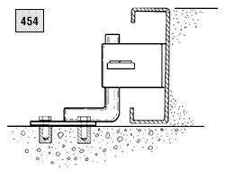 Hold down bracket - illustration